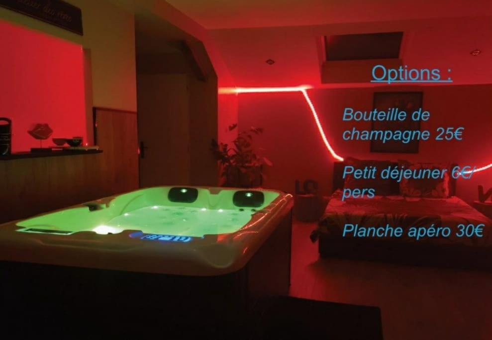 Bulles Etoilees Appartement Avec Jacuzzi Prive Montrevel-en-Bresse Exterior photo